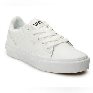 Vans All-White Low-Top Sneakers